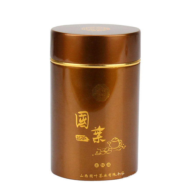 鋁制陽極氧化茶葉罐 橢圓形容量50g金屬罐 多色 可定制純鋁包裝盒